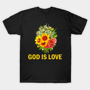 God Is Love Christian Faith T-Shirt